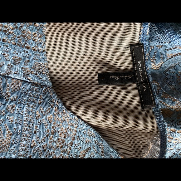 BCBG MaxAzria BOHO dress LiGHT BLUE - Picture 3 of 9